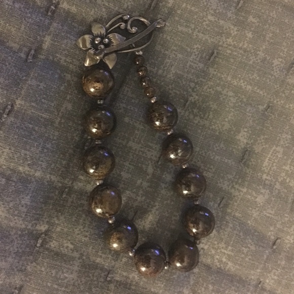 Silpada bronzite bracelet