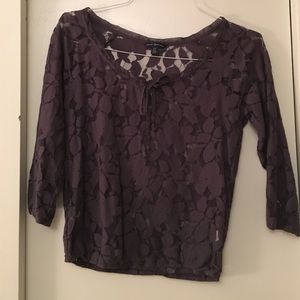 American Eagle Outfitters XS lace top