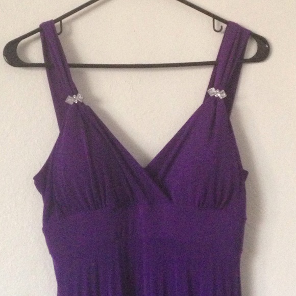 Purple medium sized dress