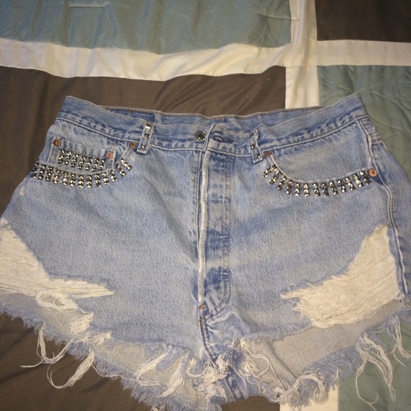Vintage Levi high waisted shorts