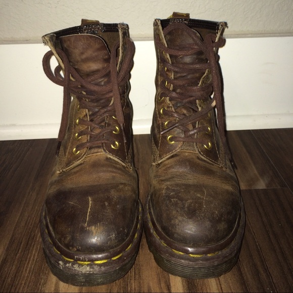 Dr. Martens Vintage Brown Boots