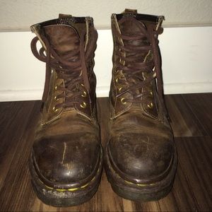 Dr. Martens Vintage Brown Boots