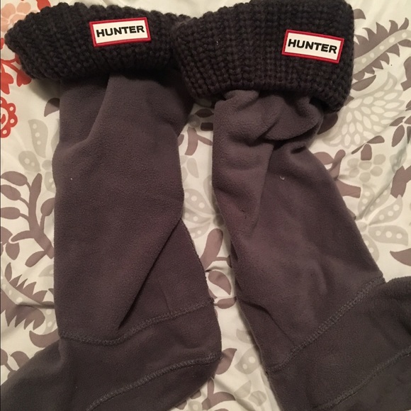 Hunter cable boot socks
