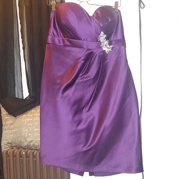 Bridesmaid dress - purple