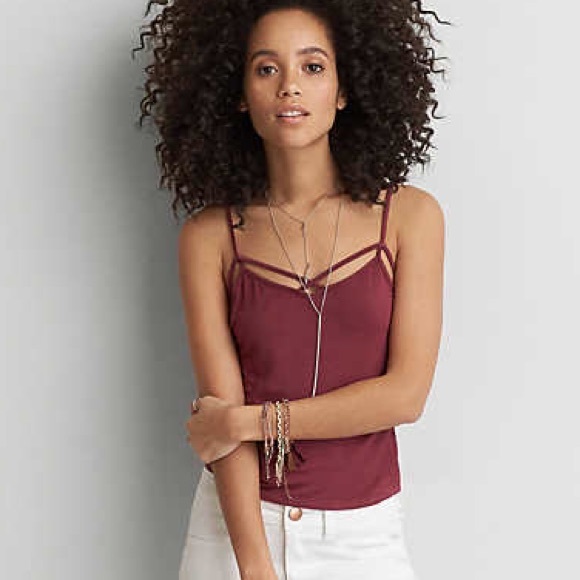 Cute Maroon Crop Top