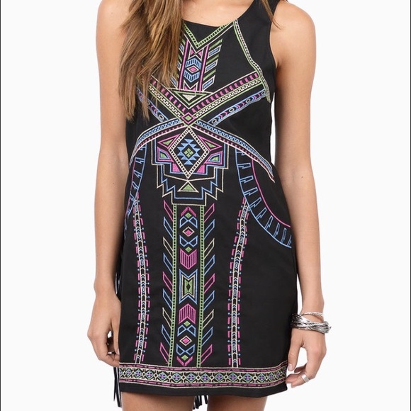 Black Shift Dress - Picture 1 of 4