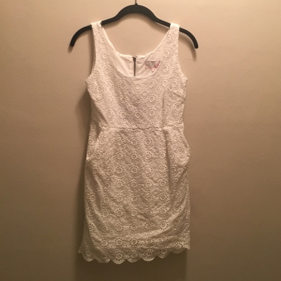 Jack by BB Dakota White Crochet Dress SZ SM