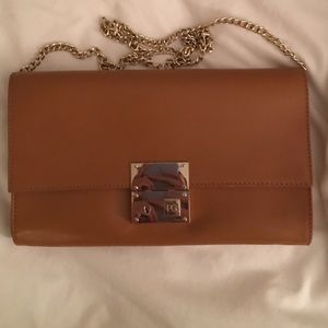Authentic leather Purificación Garcia mini bag