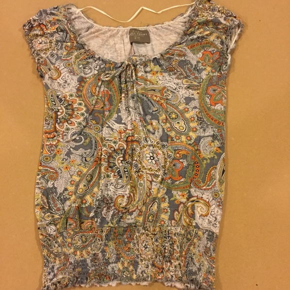 ZARA top - SUPER PAISLEY