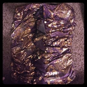 Strapless extra large shirt from dots