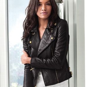 Leather Moto Jacket