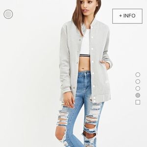 bumber jacket long