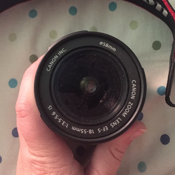 18-55mm Canon lens and a Canon camera strap - Picture 2 of 2