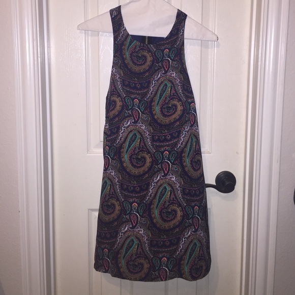 Multicolor Paisley Dress