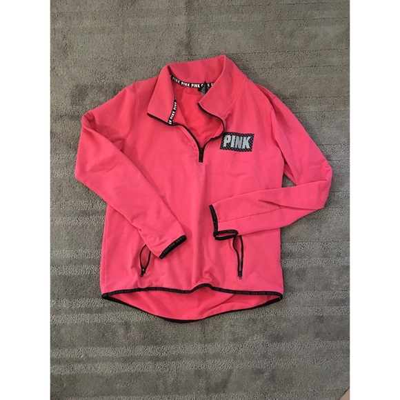 ⭐️SOLD⭐️Pink/coral Victoria's Secret PINK sweater