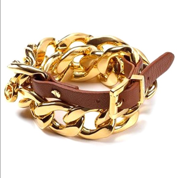 Michael Kors Double-Wrap Chain Bracelet - Picture 3 of 4