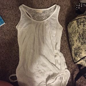 White tank top