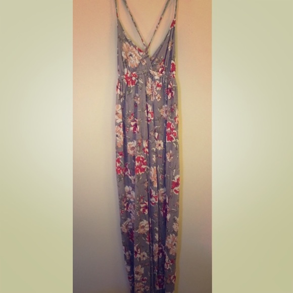 Maxi Floral Print Dress