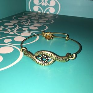 Gold Alex & ani bracelet