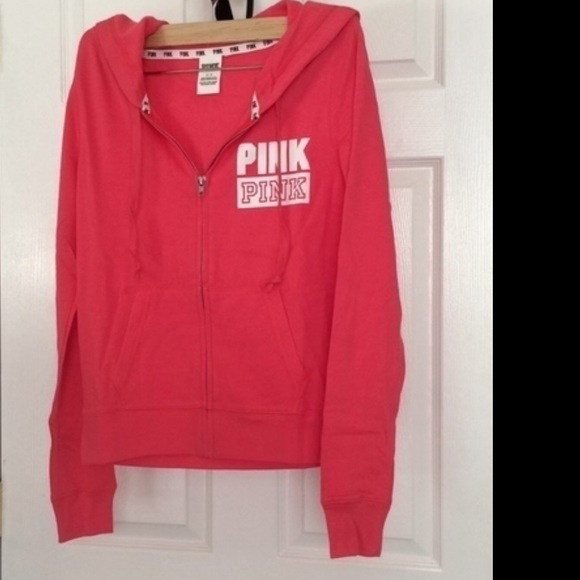 PINK VS ZIP HOODIE/ SMALL ❤️❤️❤️