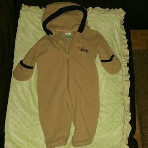 2 baby boy snow suits