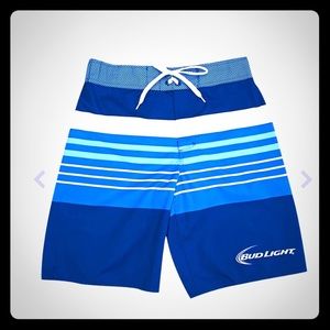 Budlight swim trunks size L. Brand new.