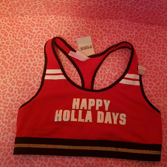 Victorias Secret PINK Holiday Yoga Bra & Panties - Picture 4 of 4