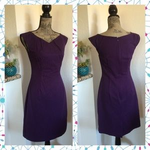 Purple Cocktail Dress