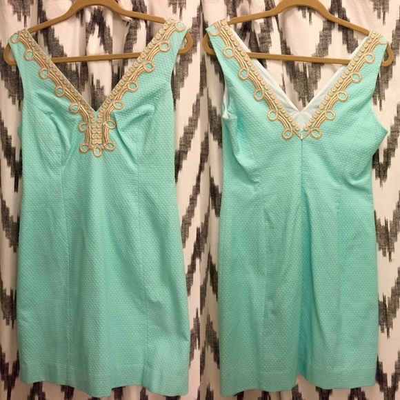 Lilly Pulitzer Bentley V-Neck Shift - Size 10