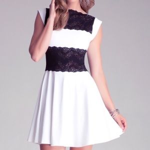 BEBE LACE DRESS