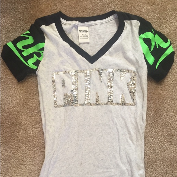 PINK Victoria's Secret Tops - ❌SOLD ON FB❌ VS Pink Bling Tee