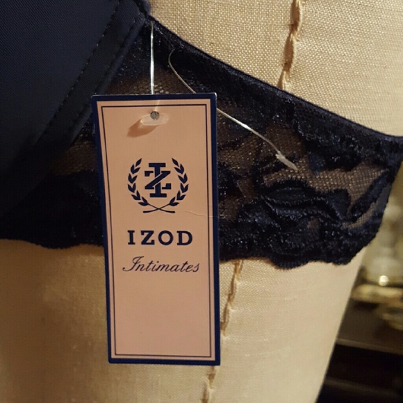 IZOD Intimates dark blue bra - Picture 2 of 3