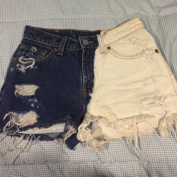 High waisted Levi Shorts