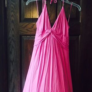 Pink Halter Dress