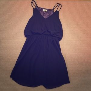 Tobi navy blue dress