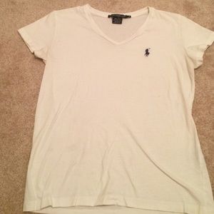 Size small white Ralph Lauren t-shirt
