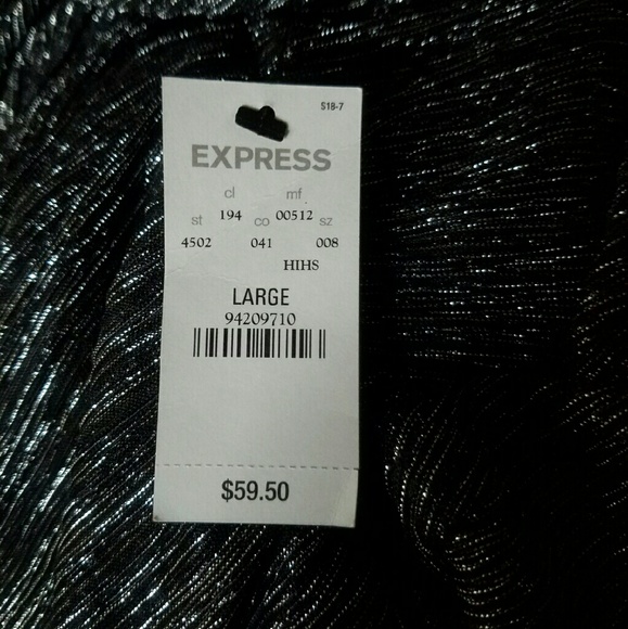 Black and Silver Coquetel Dress - Picture 4 of 4