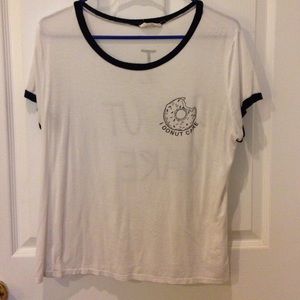 "I donut care" t-shirt