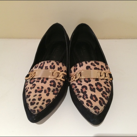 Shoe Cult leopard loafers 38