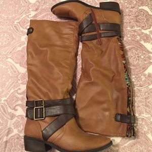 Pink and Pepper Riding Boots