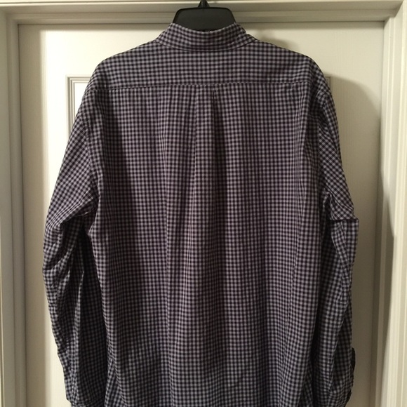 GAP Button Down - Greyish Blue & Dark Navy - Picture 2 of 3