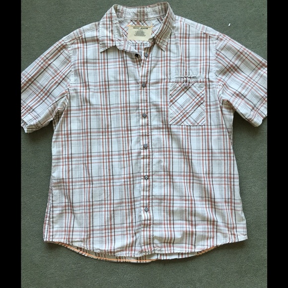 DKNY Jeans Plaid Shirt