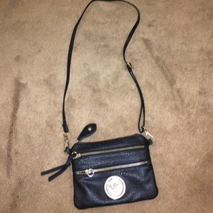 Black MK small crossbody purse