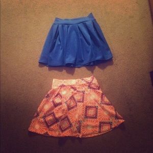 Charlotte Russe peppy skirt