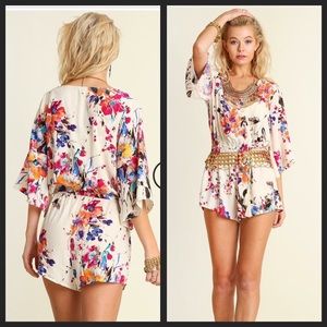 🎉Floral Romper by Umgee!🎉 LAST ONE!!!