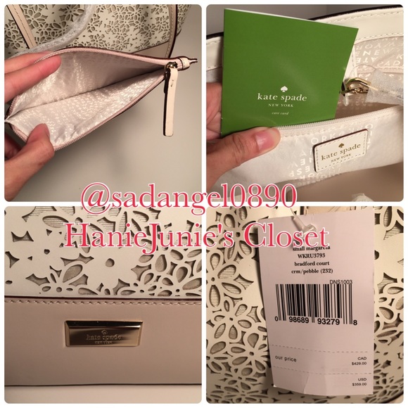 🆕KATE SPADE SMALL MARGARETA BRADFORD CT PEBBLE - Picture 4 of 4