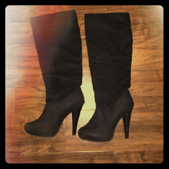 Knee High Boot Heels