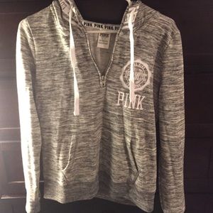 Victoria's Secret Pink Half zip NWOT