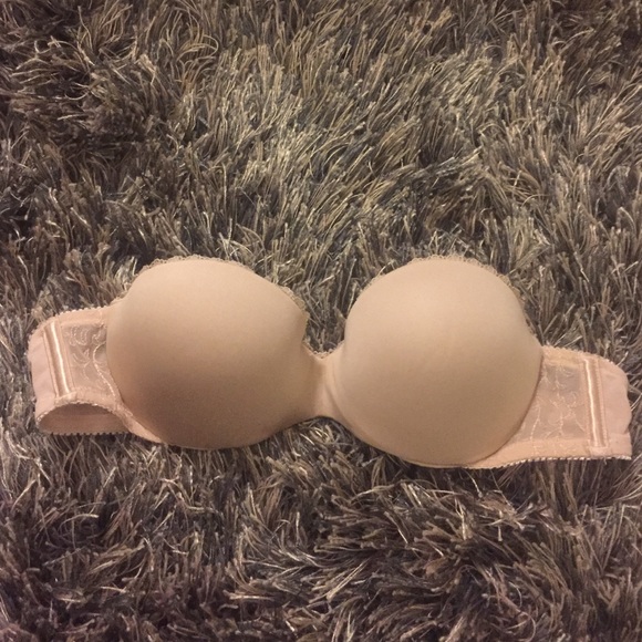 Strapless bra
