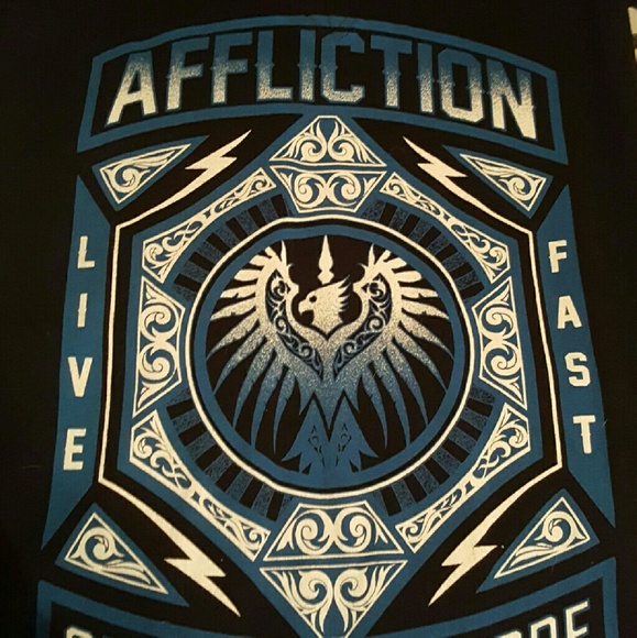Affliction Georges St. Pierre Womens T-shirt